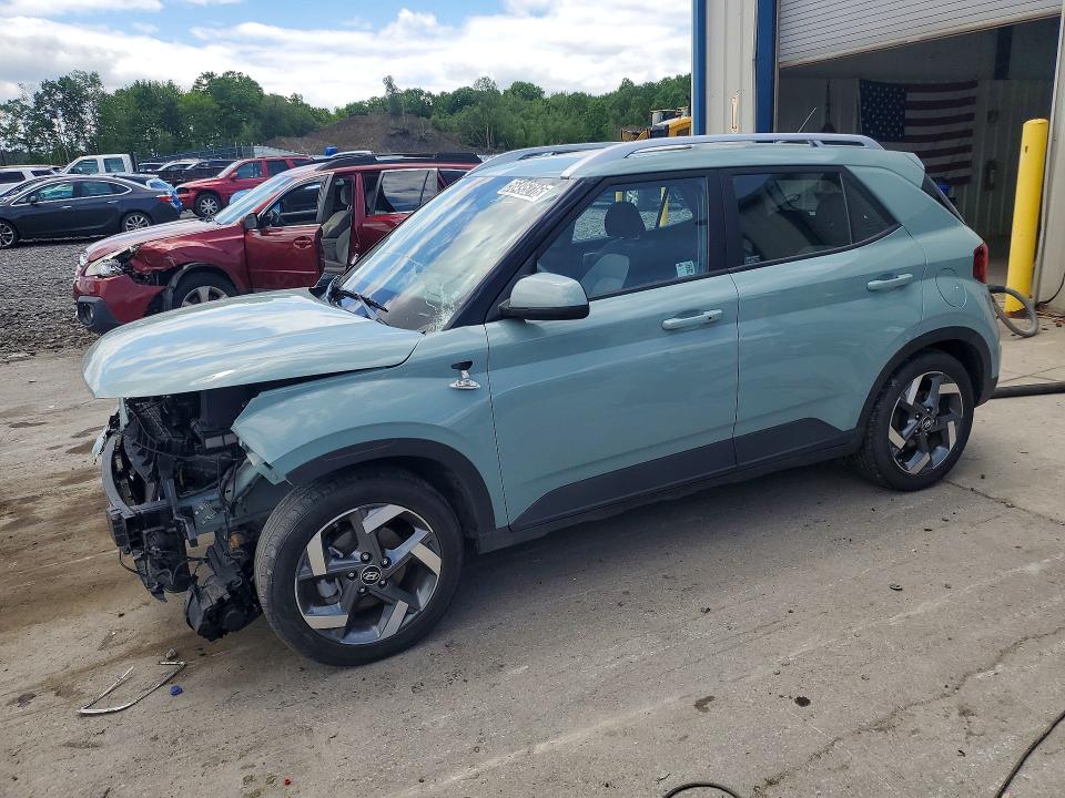 2025 Hyundai Venue VIN KMHRC8A30SU368062 COPART salvage auction — FRONT END, PA - NONREPAIRABLE VEHICLE CERT (P), sold $3,900 on 2026-07-13 (photo 1)
