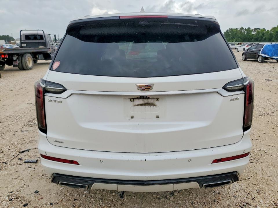 2021 Cadillac Xt6 VIN 1GYKPGRS4MZ232968 COPART salvage auction — VANDALISM, TX - CERT OF TITLE-REBLT SLVG FLOOD, sold $8,700 on 2026-07-28 (photo 6)