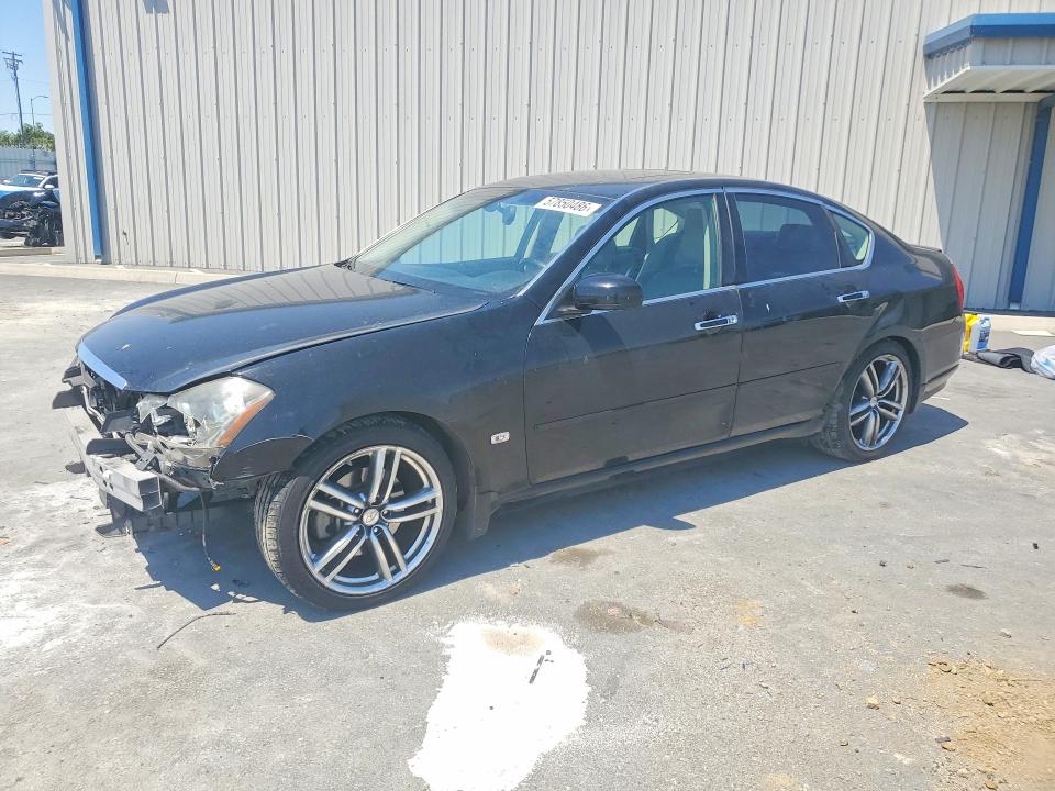2006 Infiniti M35 VIN JNKAY01E86M105697 COPART salvage auction — FRONT END, Ca - Salvage Certificate, sold $400 on 2026-07-16 (photo 1)