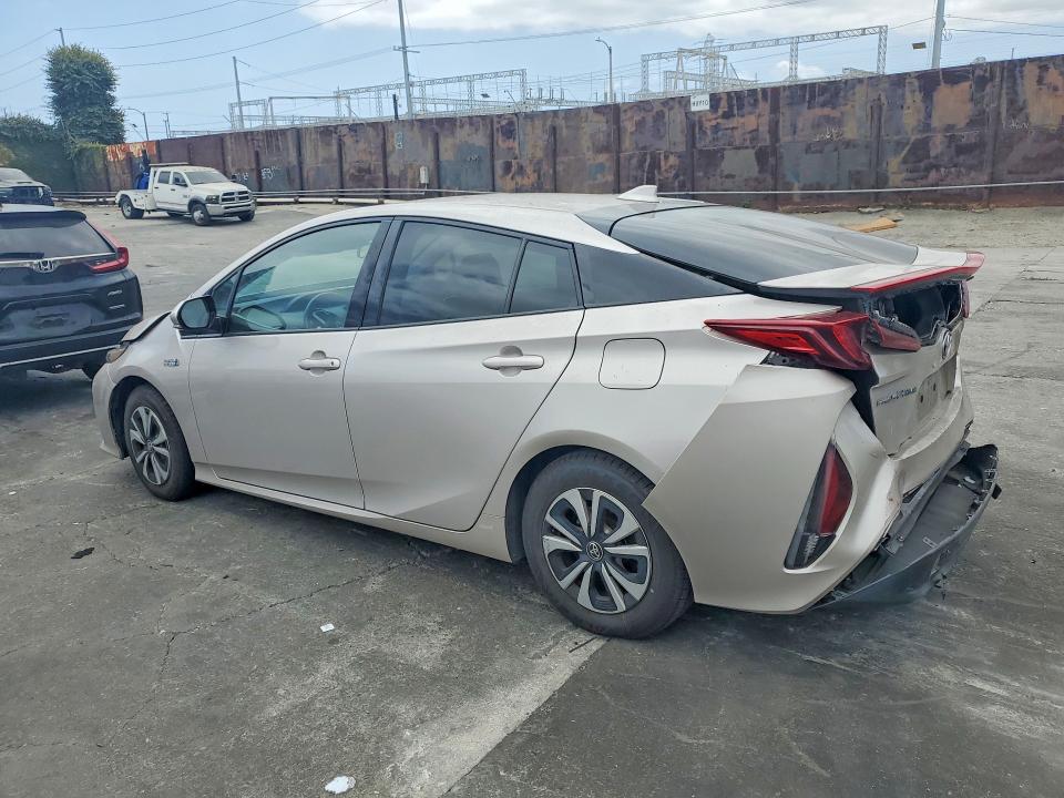 2019 Toyota Prius VIN JTDKARFP8K3108494 COPART salvage auction — FRONT END, Ca - Salvage Certificate, sold $2,850 on 2026-07-29 (photo 2)