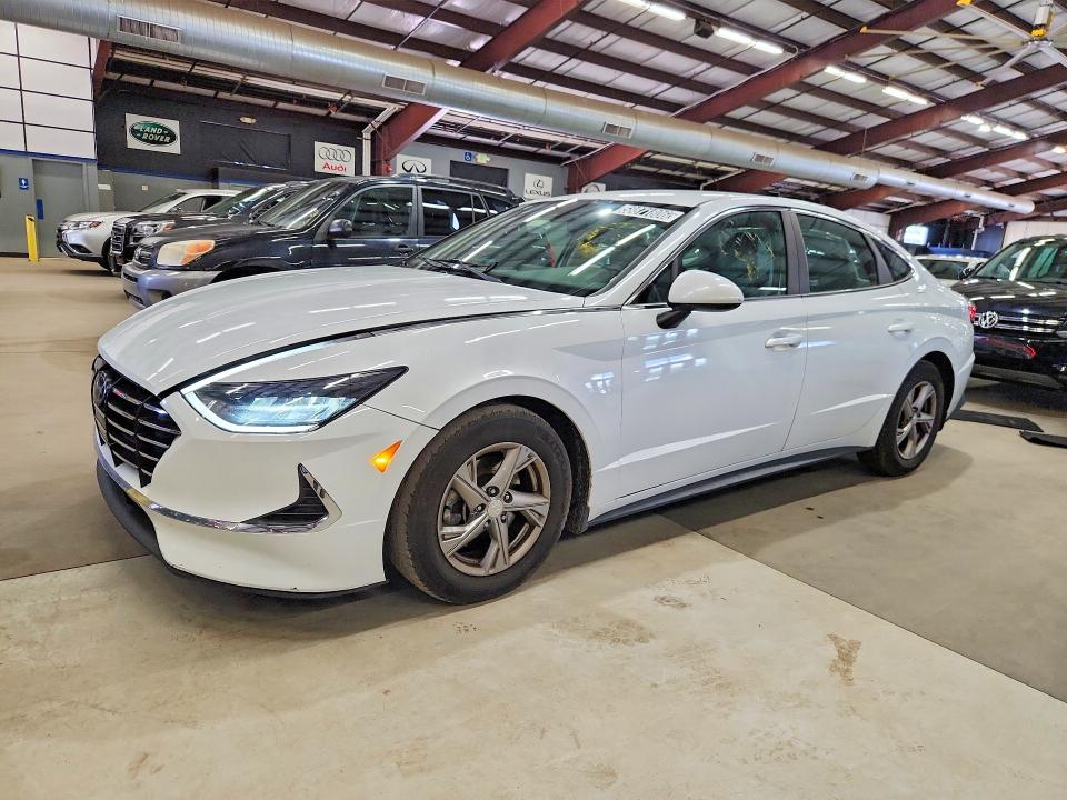 2021 Hyundai Sonata VIN 5NPEG4JA7MH087842 COPART salvage auction — SIDE, Fl - Certificate Of Title, sold $3,950 on 2026-07-06 (photo 1)