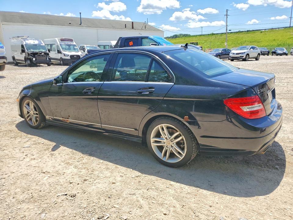 2013 Mercedes-benz C-klasse VIN WDDGF8AB1DA759595 COPART salvage auction — FRONT END, Oh - Certificate Of Title, sold $600 on 2026-07-08 (photo 2)