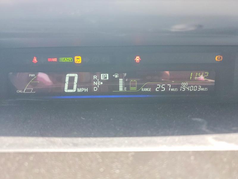 2012 Toyota Prius VIN JTDZN3EU6C3151515 COPART salvage auction — FRONT END, Tn - Cert Of Title-Rebuilt Vehicle, sold $2,050 on 2026-07-13 (photo 9)