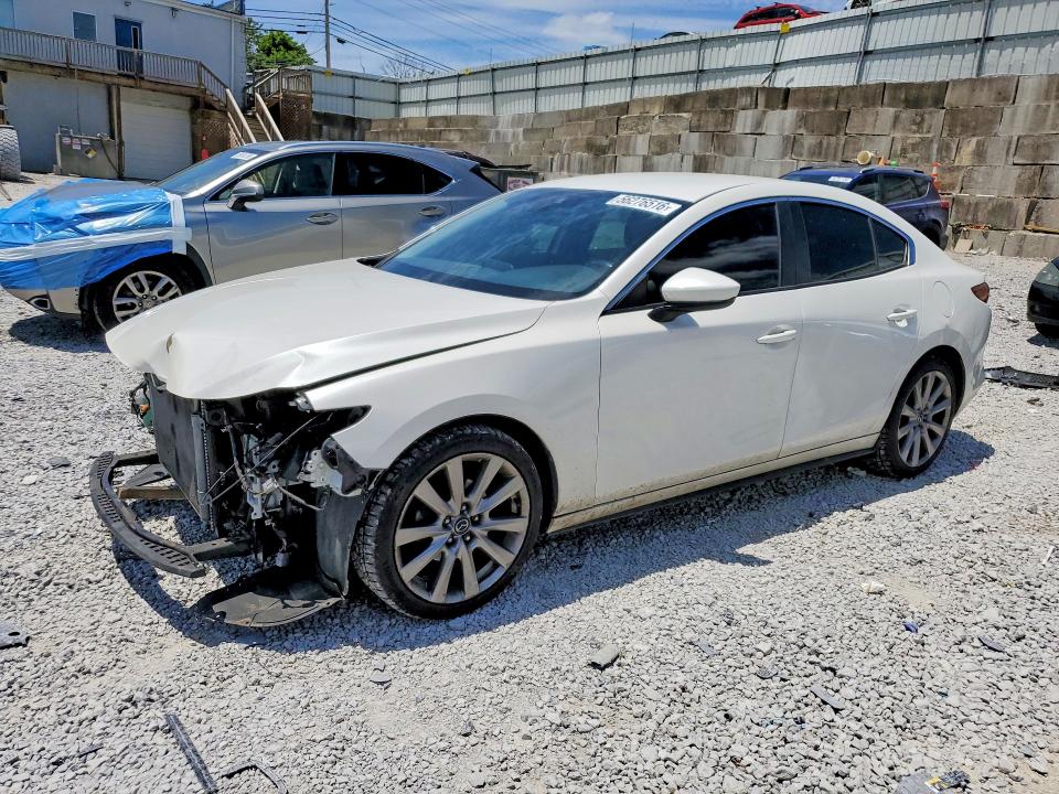 2021 Mazda 3 VIN JM1BPABL3M1339448 COPART salvage auction — FRAME DAMAGE, OH - CERT OF TITLE-SALVAGE, sold $2,700 on 2026-07-31 (photo 1)