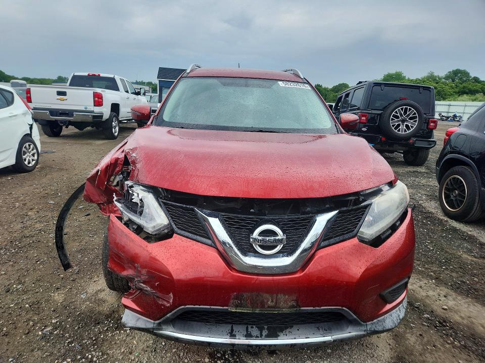 2016 Nissan VIN KNMAT2MV1GP663480 COPART salvage auction — FRONT END, Ma - Cert Of Title-Reconstrctd Coll, sold $1,250 on 2026-07-08 (photo 5)
