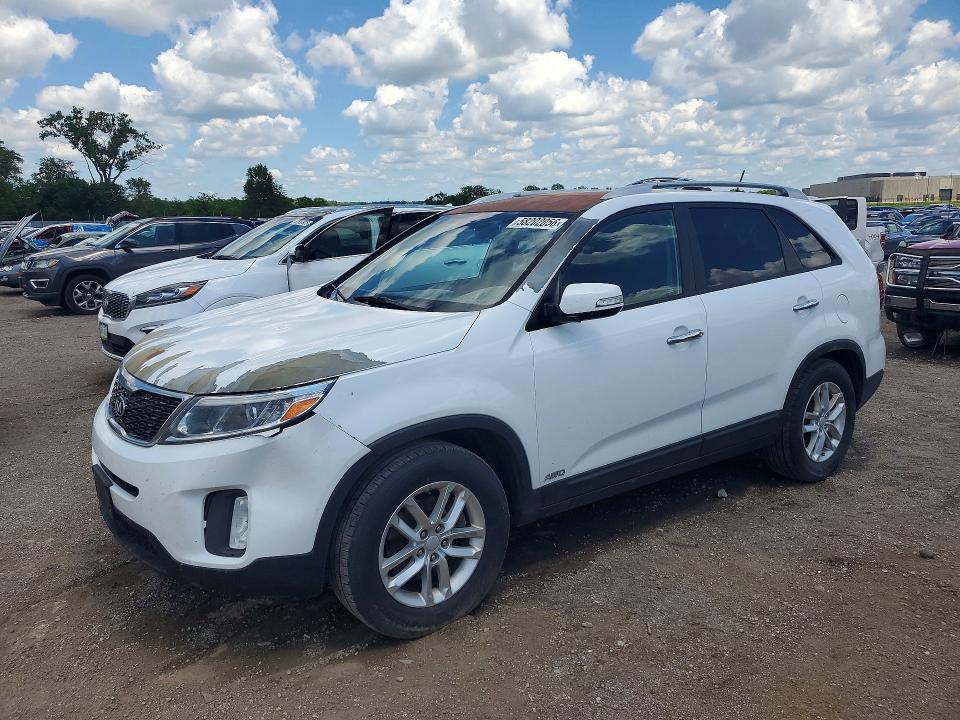 2014 Kia VIN 5XYKTCA6XEG441530 COPART salvage auction — MINOR DENT/SCRATCHES, Ia - Certificate Of Title, sold $600 on 2026-07-17 (photo 1)