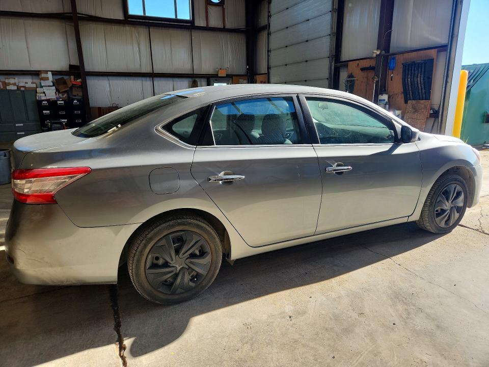 2013 Nissan Sentra VIN 3N1AB7AP7DL715632 COPART salvage auction — FRONT END, Ab - Bos - Active, sold $1,050 on 2026-07-09 (photo 3)