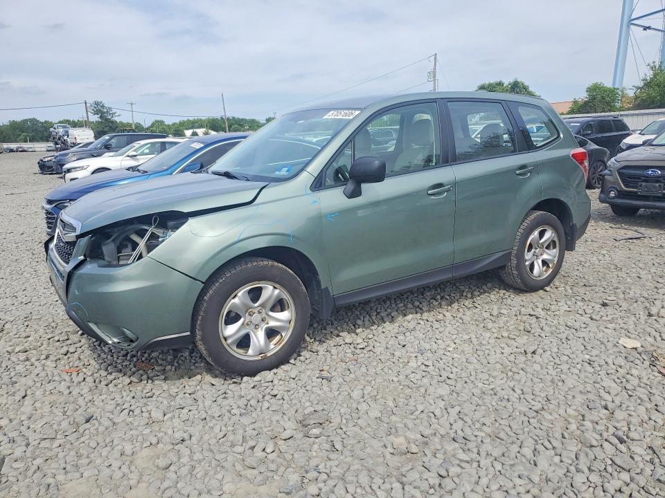 2016 Subaru Forester VIN JF2SJAAC7GH483309 COPART salvage auction — FRONT END, Nj - Cert Of Title-Salvage, sold $2,650 on 2026-07-20 (photo 1)