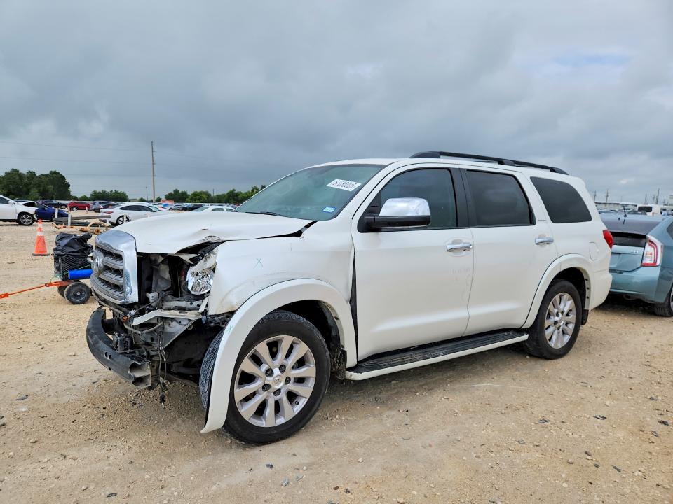 2015 Toyota VIN 5TDYY5G18FS057950 COPART salvage auction — FRONT END, Tx - Salvage Vehicle Title, sold $3,550 on 2026-07-16 (photo 1)