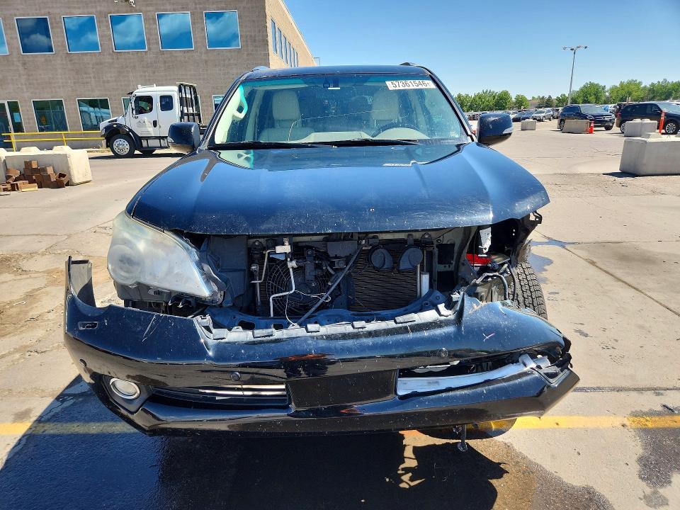 2013 Lexus Gx VIN JTJJM7FX3D5063668 COPART salvage auction — FRONT END, Co - Salvage Title, sold $8,800 on 2026-07-13 (photo 5)