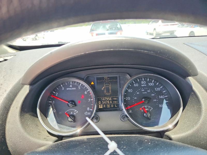 2012 Nissan Rogue VIN JN8AS5MVXCW419223 COPART salvage auction — FRONT END, MI - CERTIFICATE OF TITLE, sold $175 on 2026-07-23 (photo 9)