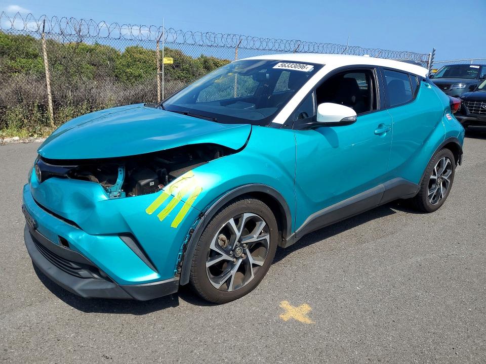 2018 Toyota C-hr VIN NMTKHMBXXJR061758 COPART salvage auction — REAR END, Hi - Certificate Of Salvage, sold $2 on 2026-07-13 (photo 1)