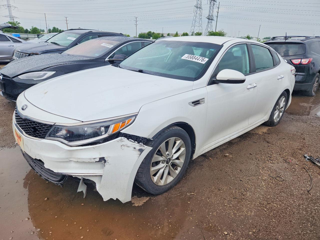 2017 Kia Optima VIN 5XXGT4L33HG132327 COPART salvage auction — Side, WV - SALVAGE CERTIFICATE, sold $925 on 2026-06-25 (photo 1)
