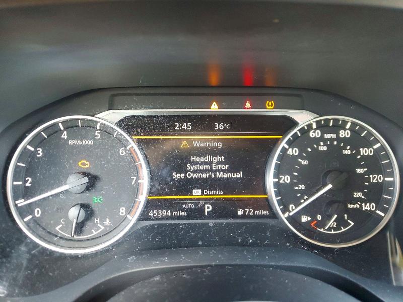2023 Nissan Rogue VIN JN8BT3BB7PW195879 COPART salvage auction — FRONT END, Fl - Cert Of Title Slvg Rebuildable, sold $4,600 on 2026-07-09 (photo 9)