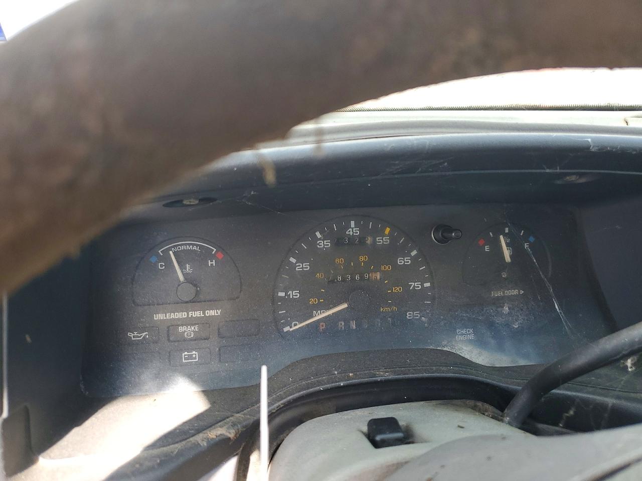 1994 Ford Taurus VIN 1FALP57UXRA217745 COPART salvage auction — Rear End, TX - CERTIFICATE OF TITLE, sold $150 on 2026-07-02 (photo 9)