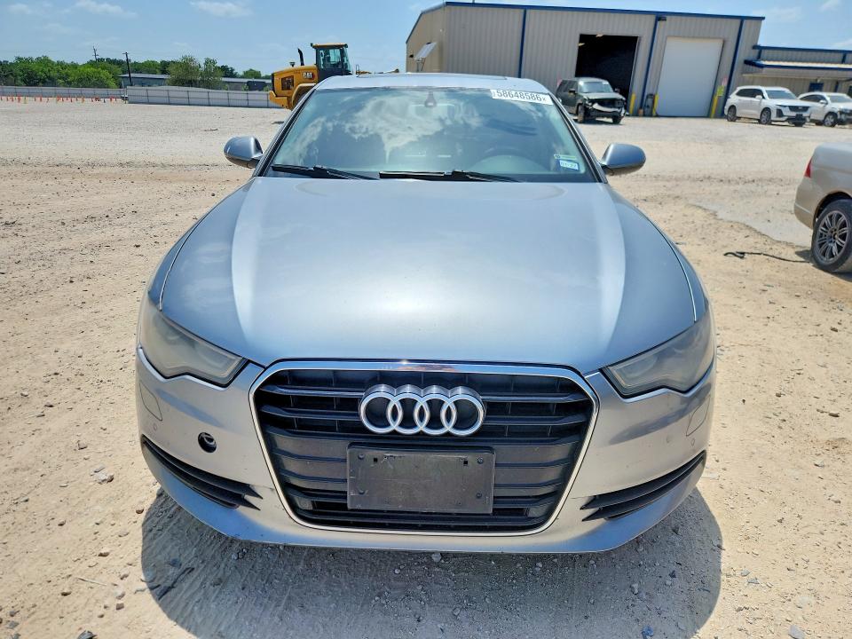 2012 Audi A6 VIN WAUDFAFC0CN154932 COPART salvage auction — REAR END, Tx - Certificate Of Title, sold $925 on 2026-07-30 (photo 5)