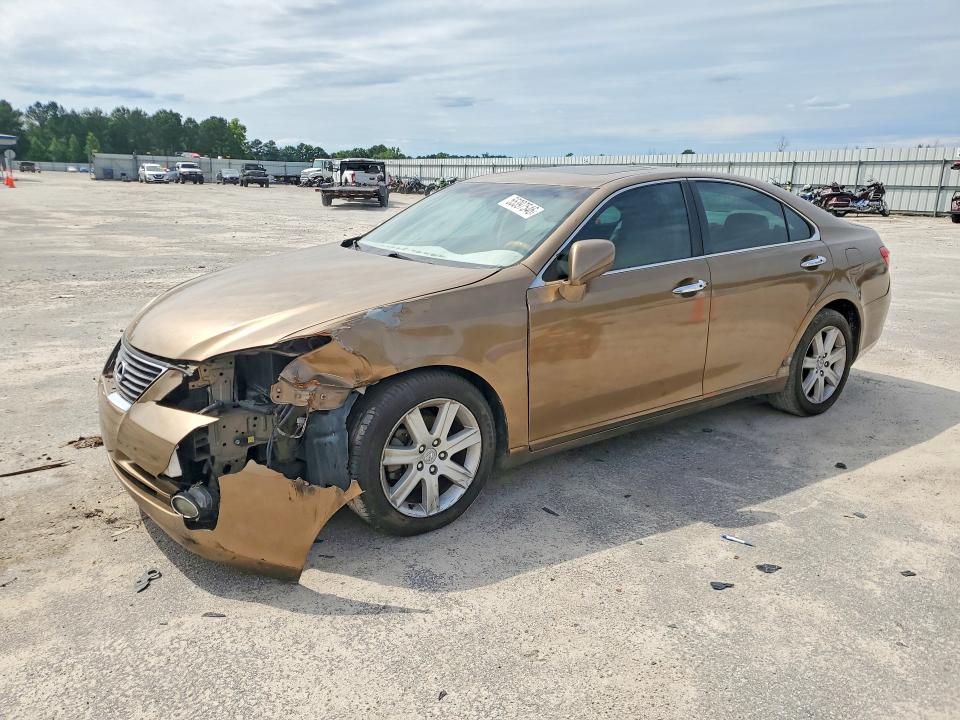 2007 Lexus ES VIN JTHBJ46G372030091 COPART salvage auction — FRONT END, Sc - Cert Of Title-Salvage, sold $850 on 2026-07-06 (photo 1)