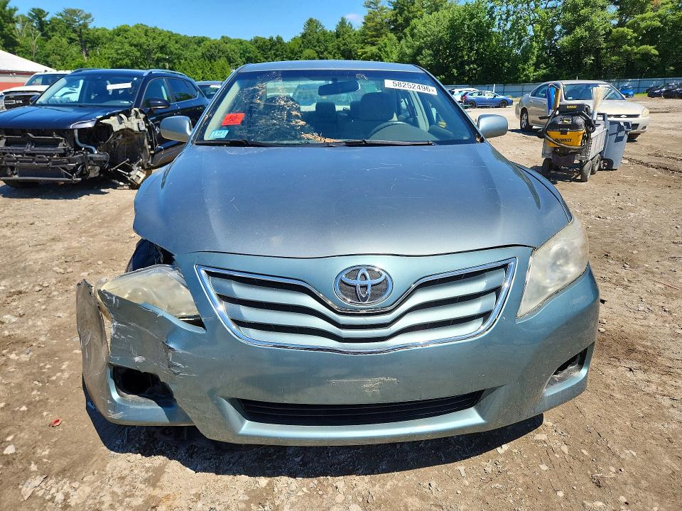 2010 Toyota Camry VIN 4T1BF3EK1AU580917 COPART salvage auction — FRONT END, MA - CERT OF TITLE-RECONSTRCTD COLL, sold $325 on 2026-07-09 (photo 5)