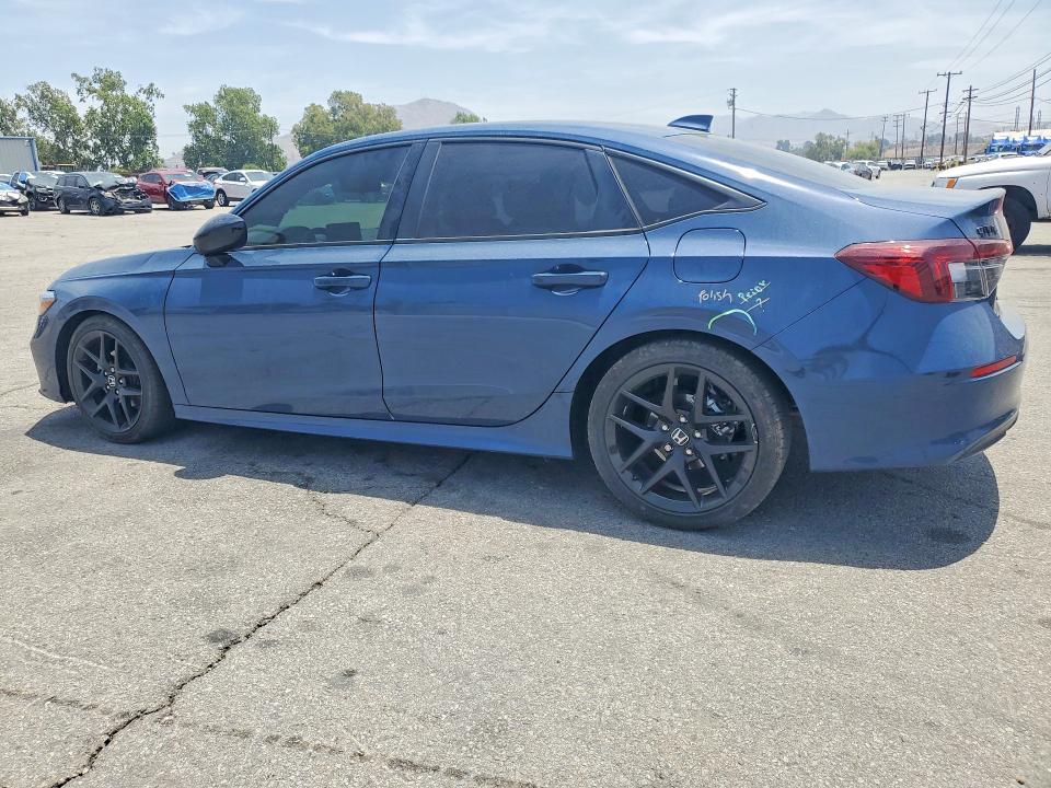 2026 Honda Civic VIN 2HGFE2F52TH507932 COPART salvage auction — FRONT END, Ca - Salvage Certificate, sold $9,700 on 2026-07-02 (photo 2)