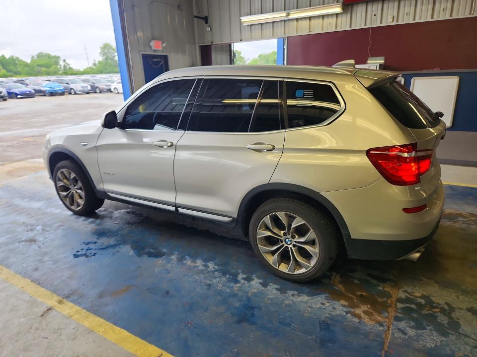 2016 BMW X3 VIN 5UXWX9C58G0D77186 COPART salvage auction — MECHANICAL, In - Certificate Of Title, sold $2,450 on 2026-07-06 (photo 2)
