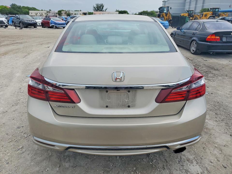 2016 Honda Accord VIN 1HGCR2F36GA123453 COPART salvage auction — FRONT END, Fl - Cert Of Title Slvg Rebuildable, sold $1,900 on 2026-07-02 (photo 6)