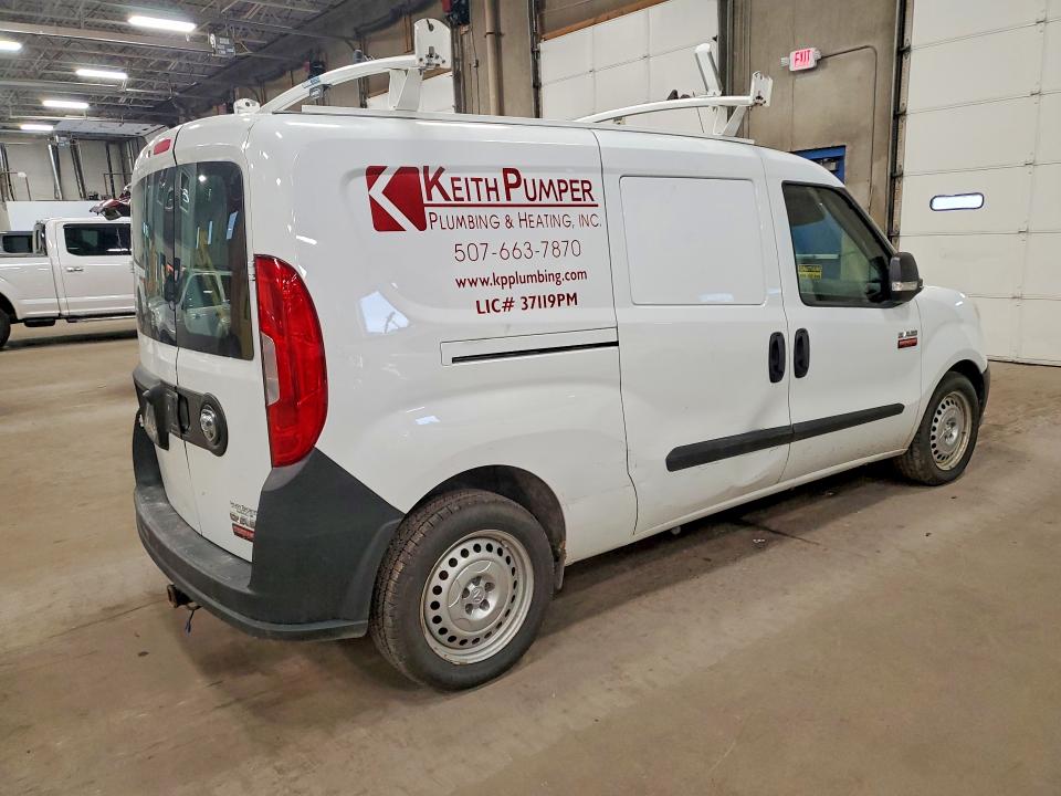 2018 Ram VIN ZFBERFAB9J6L38299 COPART salvage auction — HAIL, Mn - Cert Of Title-Salvage, sold $5,800 on 2026-08-12 (photo 3)
