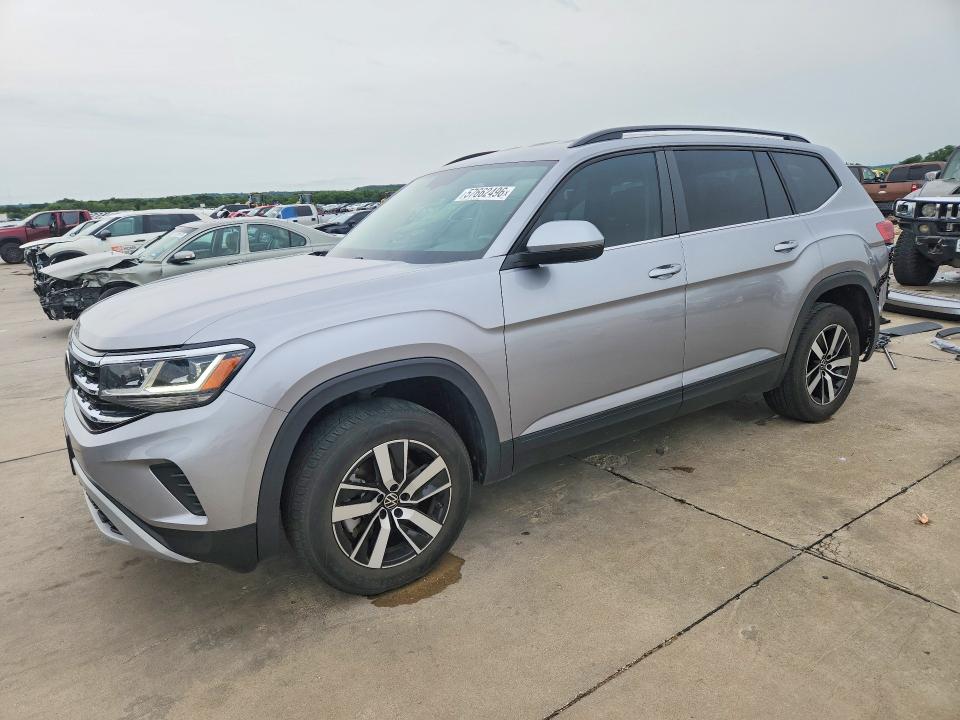 2022 Volkswagen Atlas VIN 1V2DP2CAXNC508333 COPART salvage auction — REAR END, Tx - Salvage Vehicle Title, sold $7,900 on 2026-07-09 (photo 1)