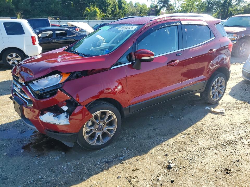 2020 Ford Ecosport VIN MAJ6S3KL6LC312488 COPART salvage auction — FRONT END, Salvage Title, sold $2,200 on 2026-07-21 (photo 1)