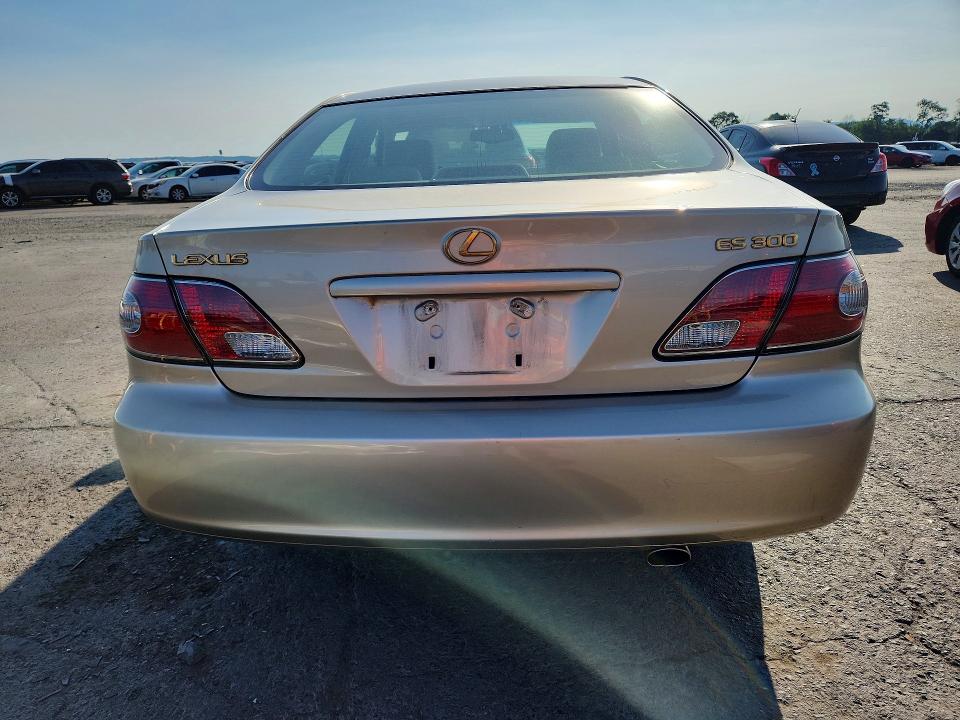 2003 Lexus Es 300 VIN JTHBF30G836009910 COPART salvage auction — FRONT END, PA - CERTIFICATE OF SALVAGE, sold $750 on 2026-07-10 (photo 6)
