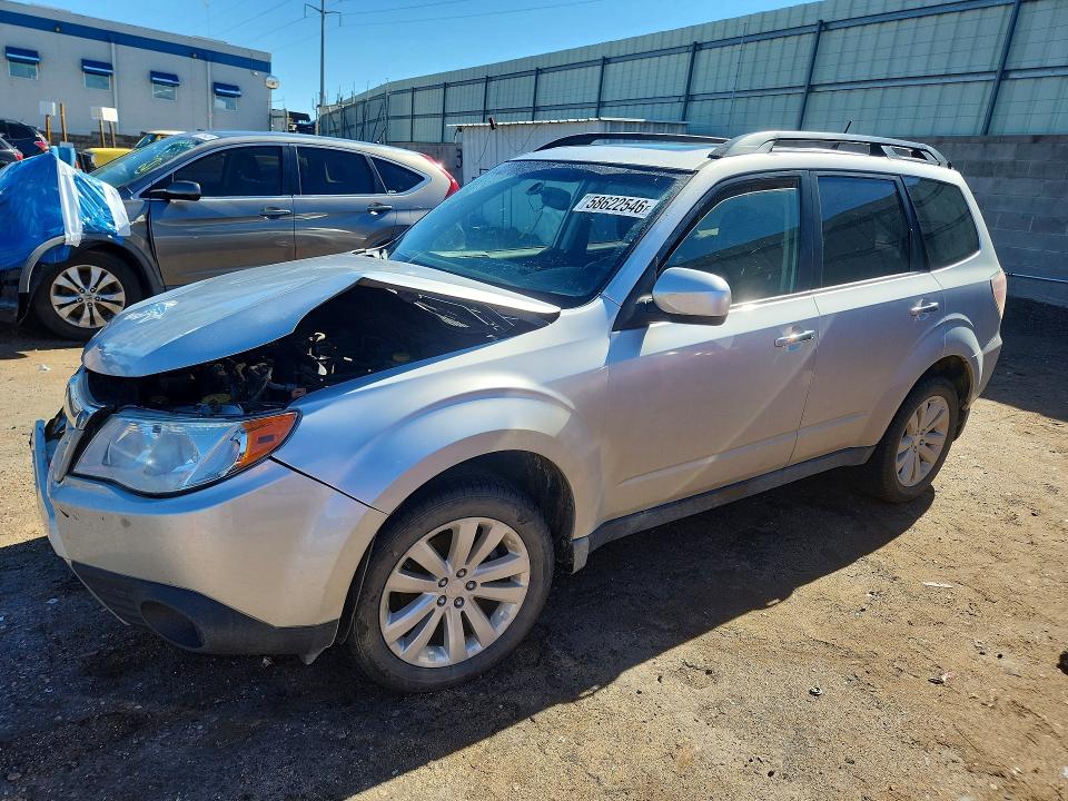 2011 Subaru Forester VIN JF2SHBCC1BH772712 COPART salvage auction — FRONT END, Nm - Cert Of Title-Salvage, sold $225 on 2026-07-23 (photo 1)