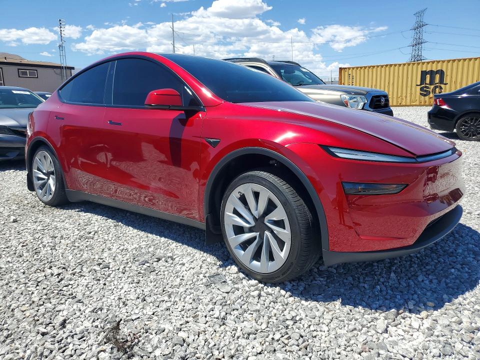 2026 Tesla Model y VIN 7SAYGDEE7TF326607 COPART salvage auction — REAR END, Nv - Salvage Title, sold $18,800 on 2026-07-15 (photo 4)