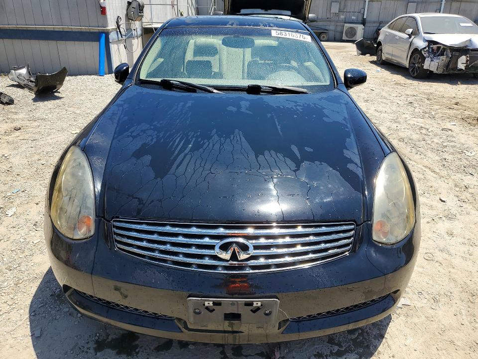 2004 Infiniti G35 VIN JNKCV54E84M300934 COPART salvage auction — NORMAL WEAR, Ca - Dis/Dlr/Exp Only Clean Title, sold $4,350 on 2026-07-09 (photo 5)