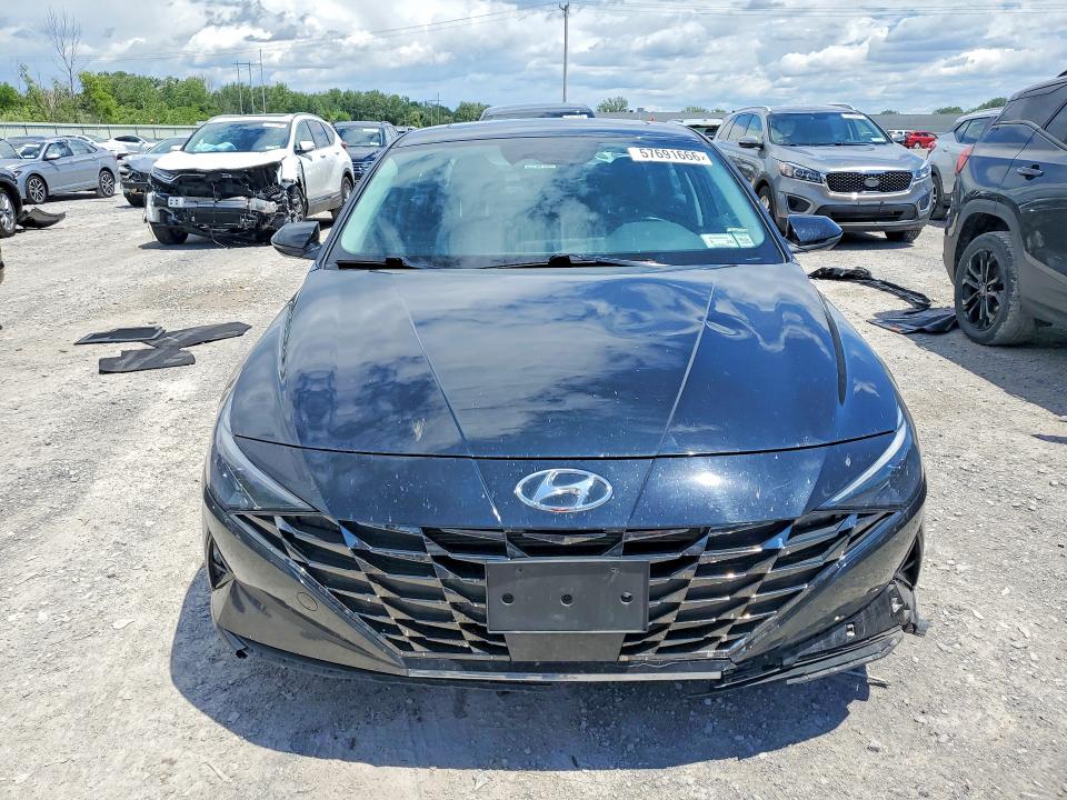 2022 Hyundai Elantra VIN KMHLP4AG7NU293886 COPART salvage auction — REAR END, Ny - Mv-907A Salvage Certificate, sold $4,600 on 2026-07-20 (photo 5)