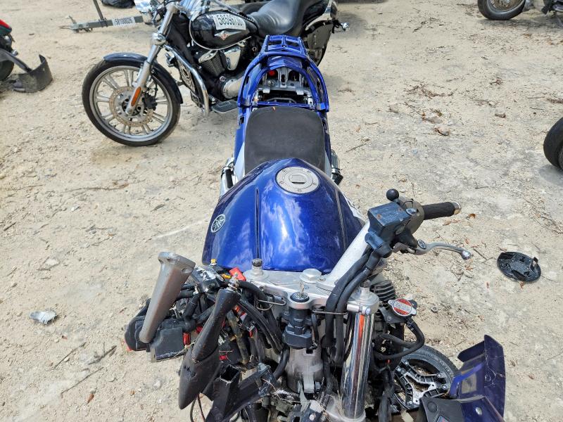 2005 Yamaha Fjr 1300 VIN JYARP09E95A001498 COPART salvage auction — FRONT END, FL - CERT OF TITLE SLVG REBUILDABLE, sold $125 on 2026-07-09 (photo 5)