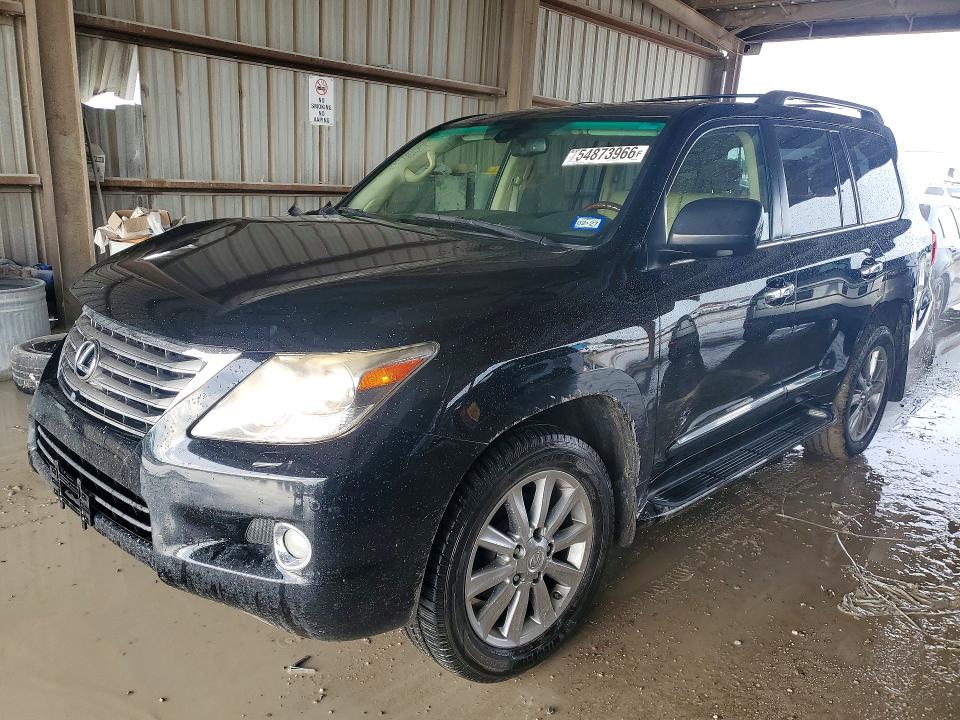 2010 Lexus Lx VIN JTJHY7AX4A4054926 COPART salvage auction — FRONT END, Tx - Salvage Vehicle Title, sold $14,200 on 2026-07-10 (photo 1)