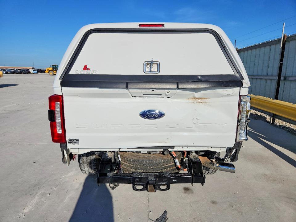 2025 Ford F250 VIN 1FT8W2BT3SED96970 COPART salvage auction — REAR END, Tx - Nonrepairable Title, sold $25,500 on 2026-07-24 (photo 6)