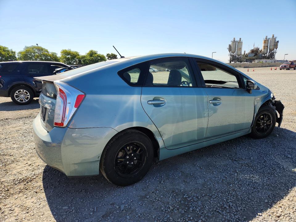 2012 Toyota VIN JTDKN3DU4C5376605 COPART salvage auction — FRONT END, Ca - Salvage Certificate, sold $975 on 2026-07-28 (photo 3)