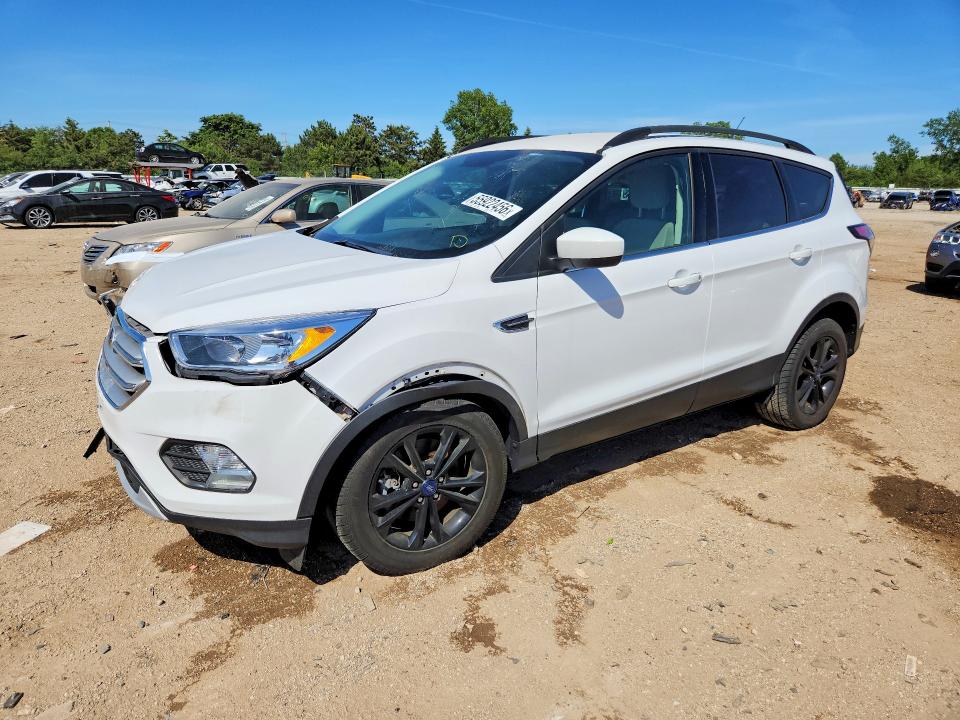 2018 Ford Escape VIN 1FMCU9GDXJUC19908 COPART salvage auction — FRONT END, Il - Salvage Certificate, sold $1,700 on 2026-07-09 (photo 1)