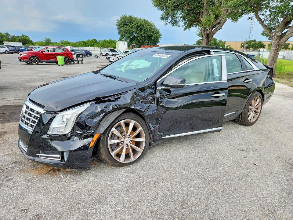 2013 Cadillac Xts VIN 2G61P5S36D9198666 COPART salvage auction — FRONT END, Fl - Cert Of Title Slvg Rebuildable, sold $450 on 2026-07-23 (photo 1)
