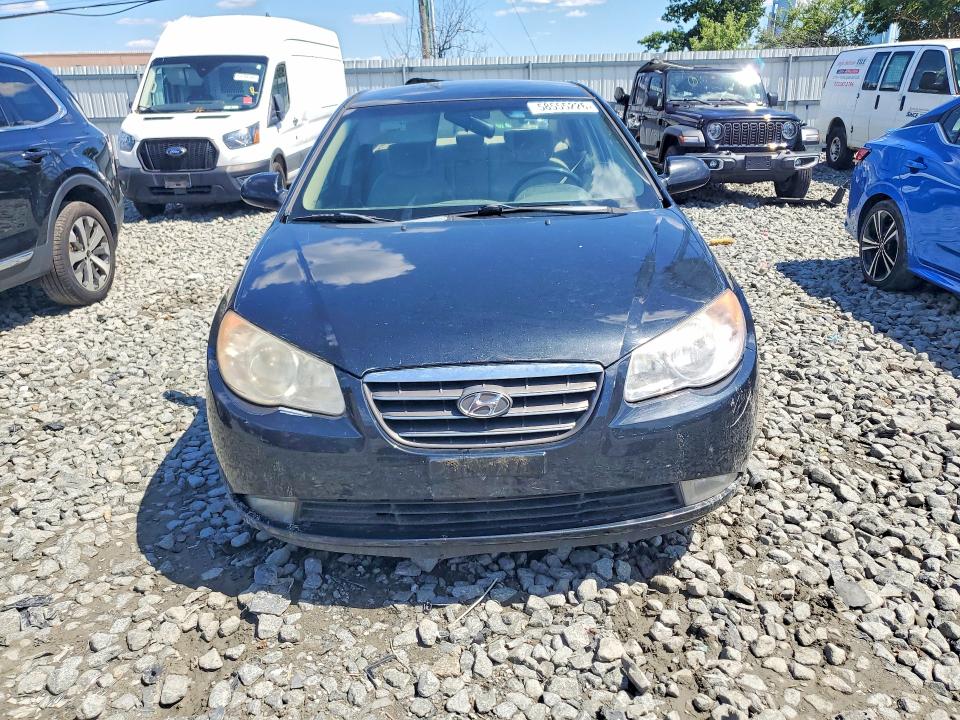 2008 Hyundai Elantra VIN KMHDU46D98U486637 COPART salvage auction — REAR END, NJ - CERT OF TITLE-SALVAGE (P), sold $400 on 2026-07-13 (photo 5)