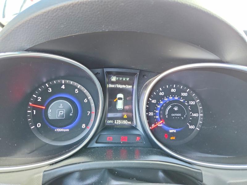 2014 Hyundai VIN KM8SRDHF0EU081754 COPART salvage auction — FRONT END, FL - CERT OF TITLE SLVG REBUILDABLE, sold $1,100 on 2026-07-02 (photo 9)