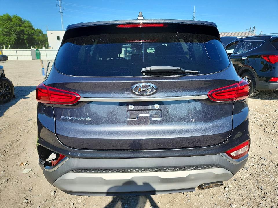 2020 Hyundai Santa fe VIN 5NMS33AD0LH227888 COPART salvage auction — FRONT END, Oh - Certificate Of Title (P), sold $7,400 on 2026-07-27 (photo 6)