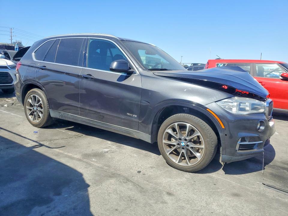 2017 BMW X5 VIN 5UXKR0C38H0V72075 COPART salvage auction — FRONT END, Ca - Salvage Certificate, sold $3,100 on 2026-07-22 (photo 4)