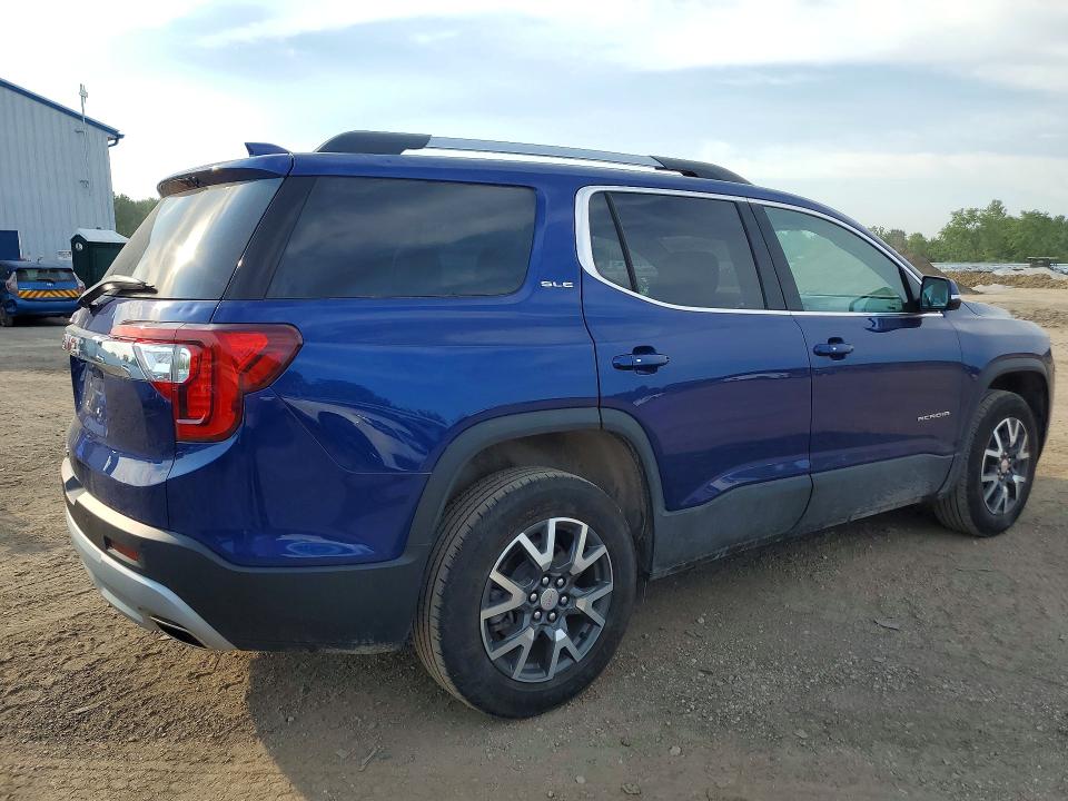 2023 Gmc Acadia VIN 1GKKNKL4XPZ196673 COPART salvage auction — HAIL, Oh - Dealer Only Salvage Title, sold $9,900 on 2026-07-02 (photo 3)