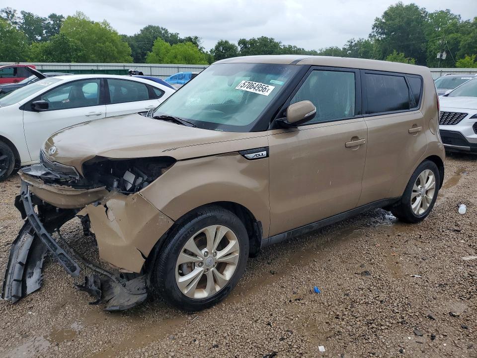 2014 Kia Soul VIN KNDJP3A58E7083445 COPART salvage auction — FRONT END, Fl - Cert Of Title Slvg Rebuildable, sold $450 on 2026-07-07 (photo 1)