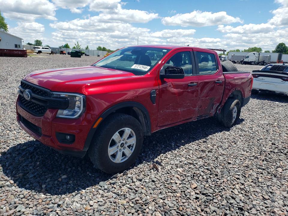 2025 Ford Ranger VIN 1FTER4PH2SLE03414 COPART salvage auction — SIDE, IN - CERT OF TITLE-SALVAGE TITLE, sold $15,400 on 2026-07-28 (photo 1)
