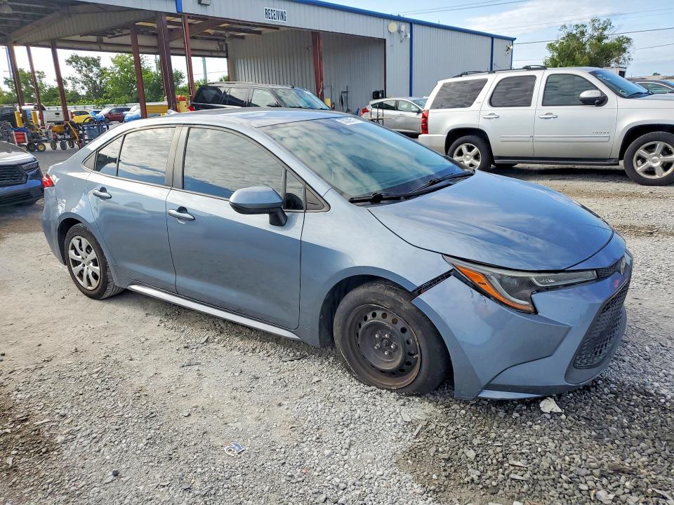 2021 Toyota Corolla VIN 5YFEPMAE3MP173249 COPART salvage auction — SIDE, Fl - Certificate Of Destruction, sold $3,550 on 2026-07-31 (photo 4)