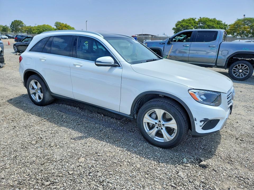 2018 Mercedes-benz Glc VIN WDC0G4JB5JV035196 COPART salvage auction — REAR END, Ca - Salvage Certificate, sold $3,700 on 2026-07-02 (photo 4)