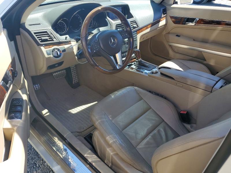 2012 Mercedes-benz E-klasse VIN WDDKJ5KB2CF168523 COPART salvage auction — FRONT END, Ca - Salvage Certificate, sold $1,150 on 2026-07-21 (photo 8)