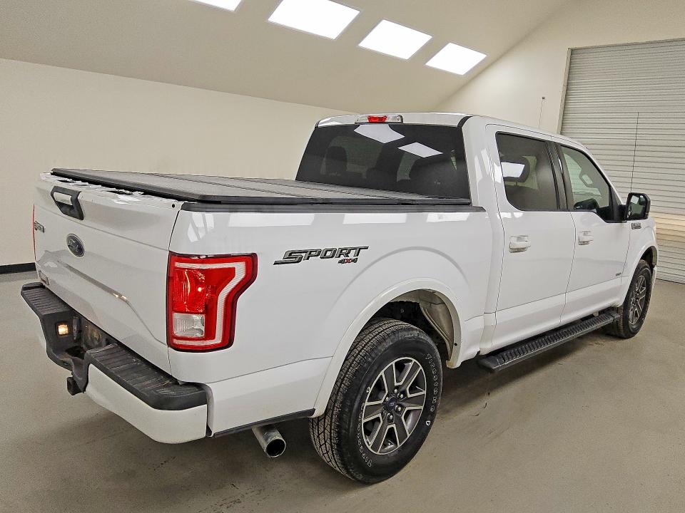 2017 Ford F-150 lightning VIN 1FTEW1EP8HKC80833 COPART salvage auction — MECHANICAL, Tx - Certificate Of Title, sold $7,100 on 2026-07-21 (photo 3)